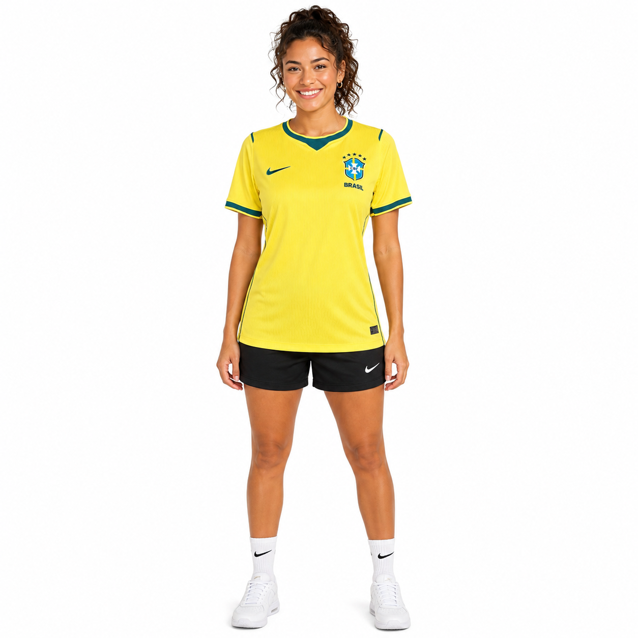 Camisa Feminina Torcedora Home do Brasil 2026