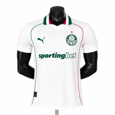 Camisa Versão Jogador Away Branca do Palmeiras 2026 01