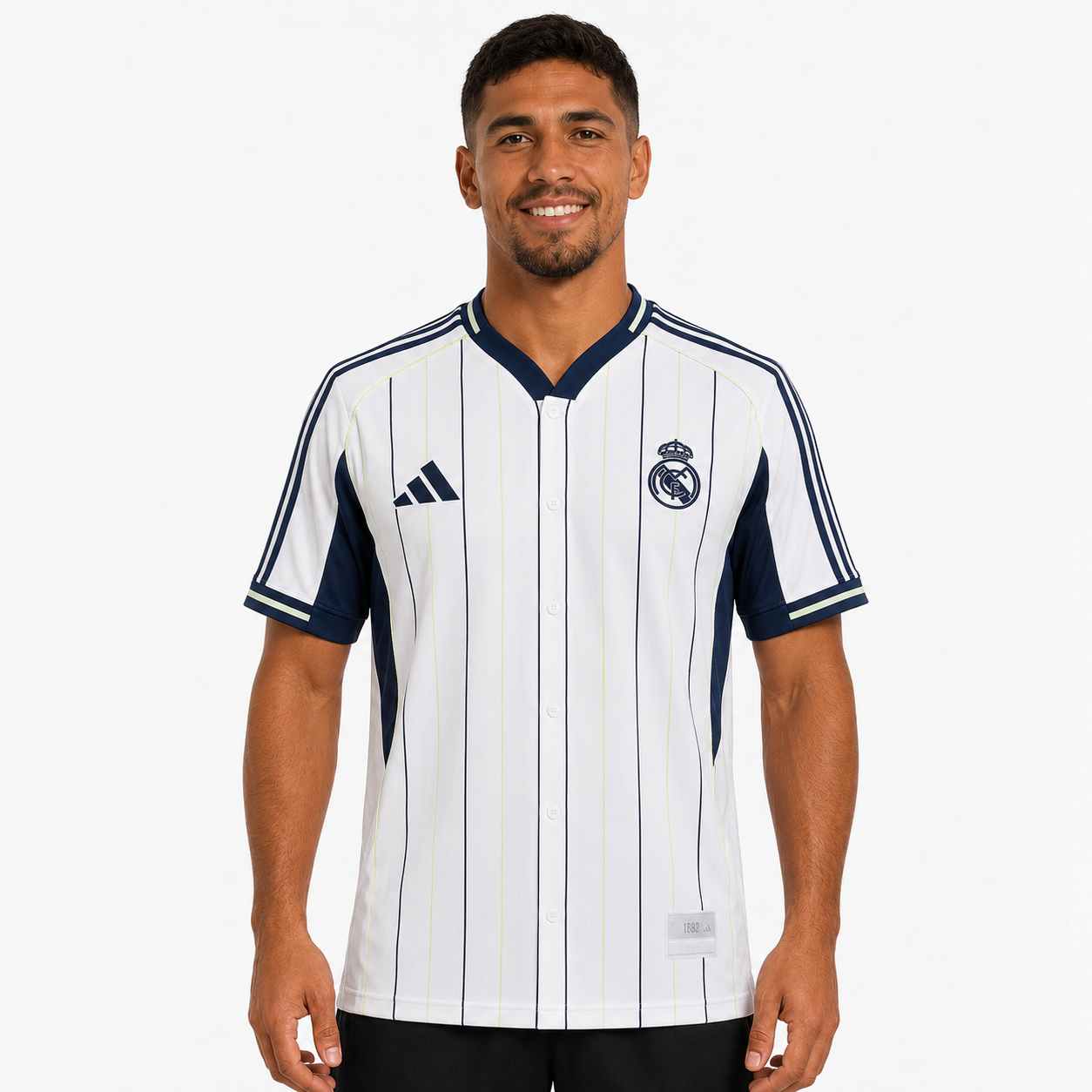 Camisa Casual Retrô do Real Madrid 2024-2025