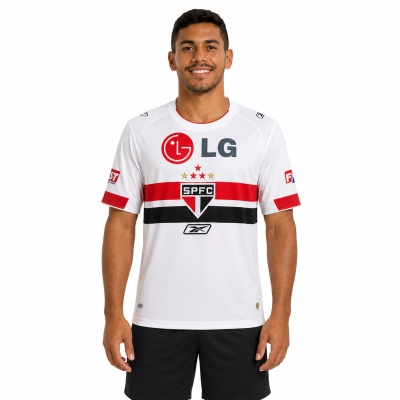 Camisa Torcedor Retrô Home do São Paulo 2007/08 01