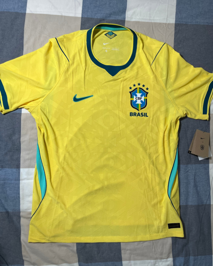 Camiseta Jogador Brasil 2026 Home review Wagner C.