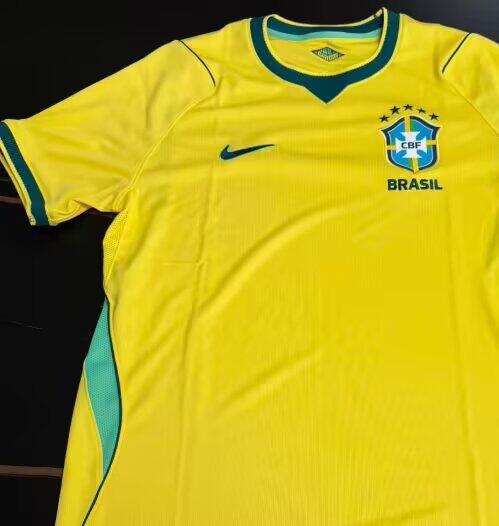 Camisa Brasil Home Torcedor Amarela Gola V Manga Curta 2026 review 0