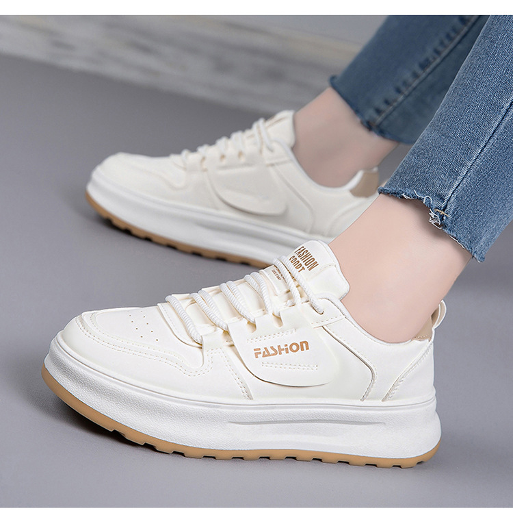 Women Fashion Platform Lace Up Casual Sneakers