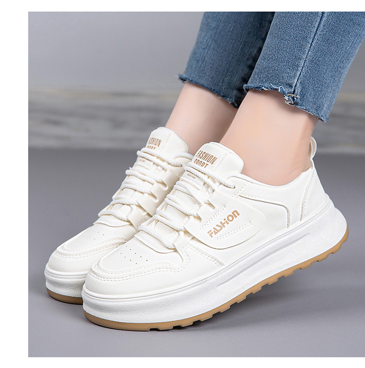 Women Fashion Platform Lace Up Casual Sneakers