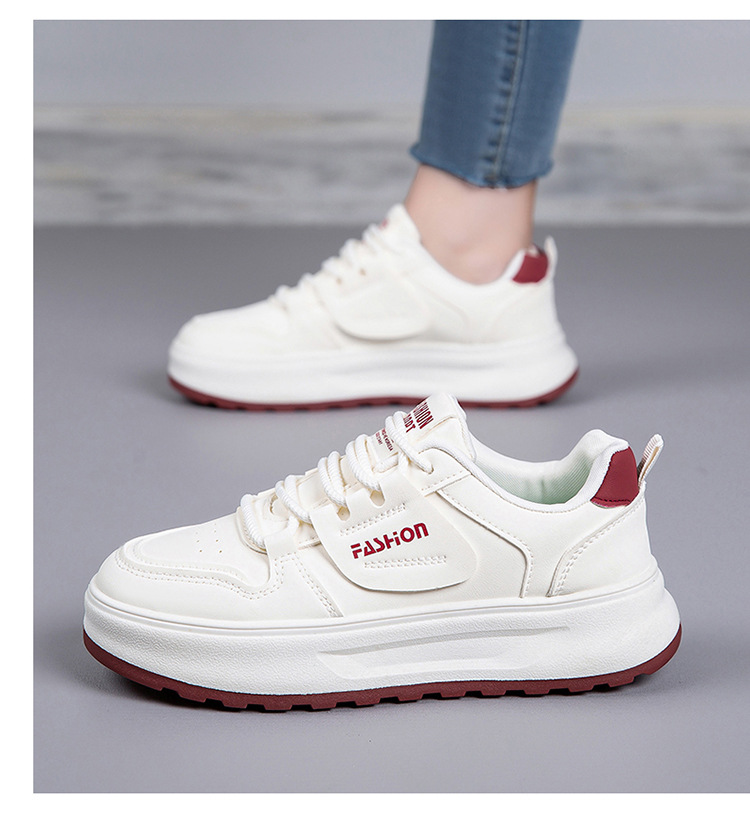 Women Fashion Platform Lace Up Casual Sneakers