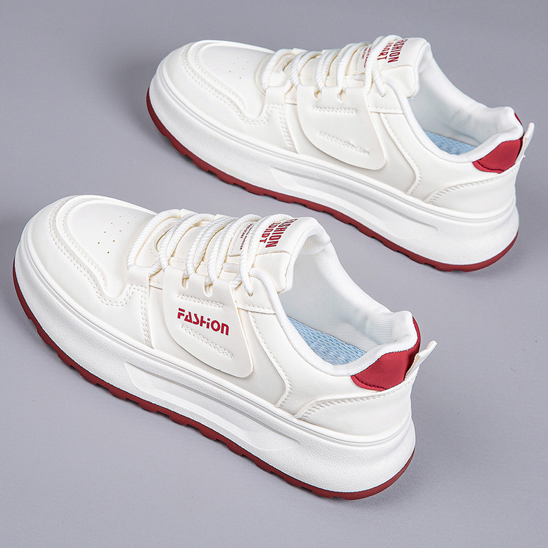 Women Fashion Platform Lace Up Casual Sneakers