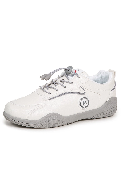 Women Slip On Elastic Lace Casual Sneakers 01