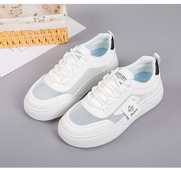 Women Breathable Mesh Platform Casual Sneakers
