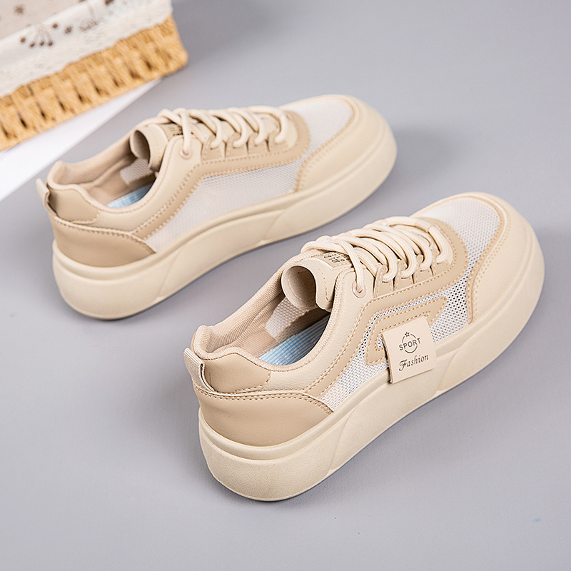 Women Breathable Mesh Platform Casual Sneakers