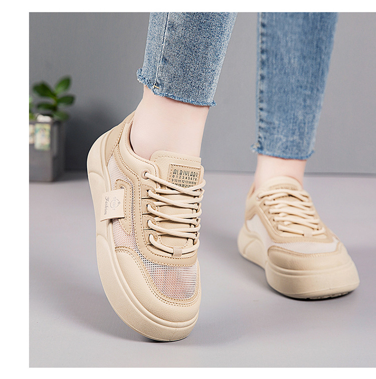 Women Breathable Mesh Platform Casual Sneakers
