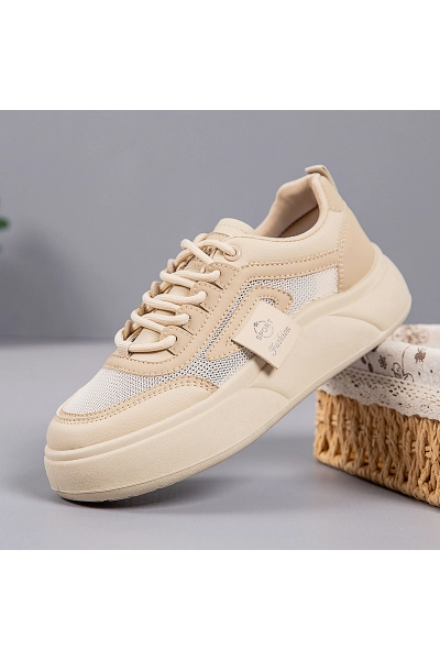 Women Breathable Mesh Platform Casual Sneakers 02