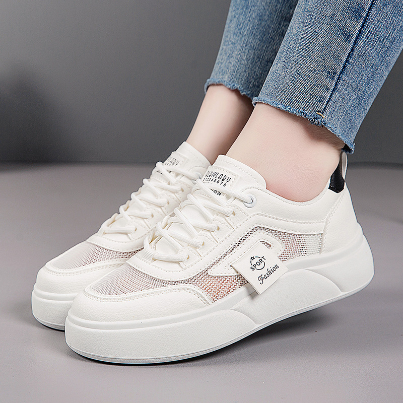 Women Breathable Mesh Platform Casual Sneakers