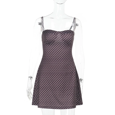 Sexy Bodycon Summer Dress - Slim Fit Spaghetti Strap Mini Dress for Party & Club 02