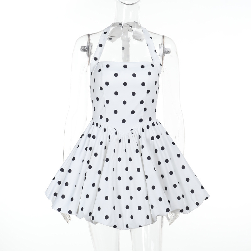 Sexy A-Line Mini Dress - Slim Fit Waist-Cinching Summer Sundress for Vacation &amp; Party