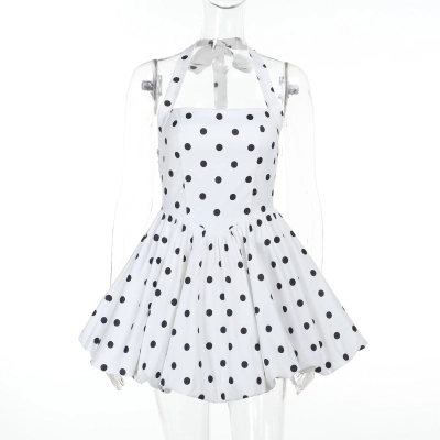 Sexy A-Line Mini Dress - Slim Fit Waist-Cinching Summer Sundress for Vacation & Party 02