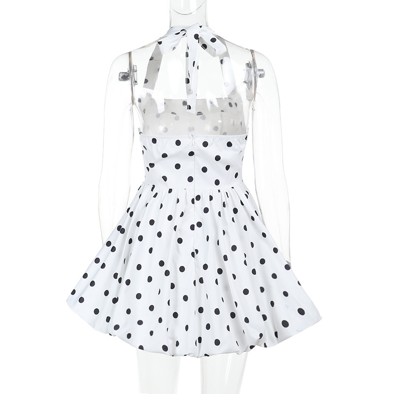 Sexy A-Line Mini Dress - Slim Fit Waist-Cinching Summer Sundress for Vacation &amp; Party