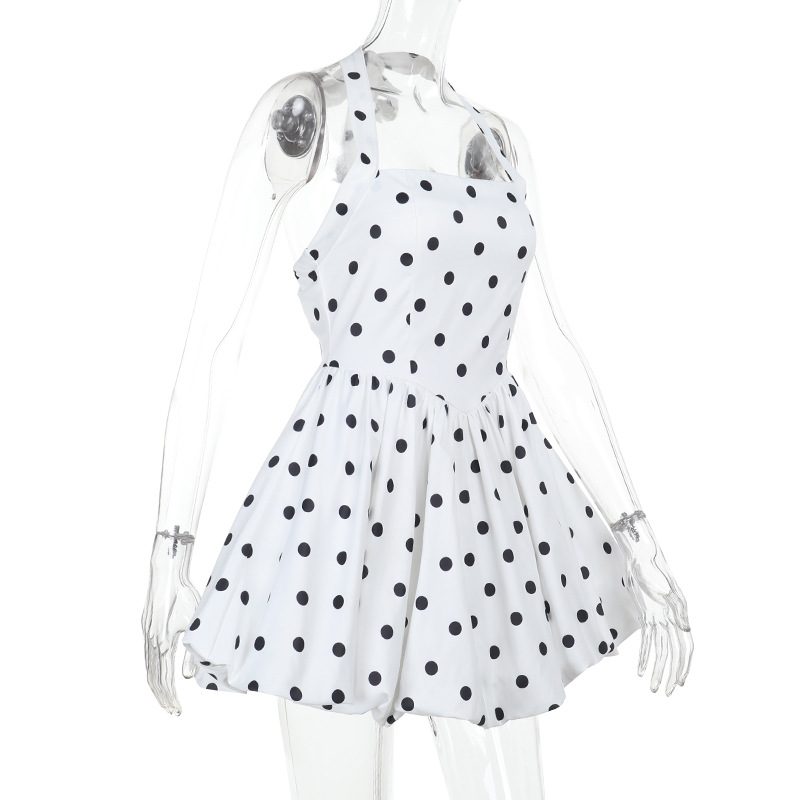 Sexy A-Line Mini Dress - Slim Fit Waist-Cinching Summer Sundress for Vacation &amp; Party