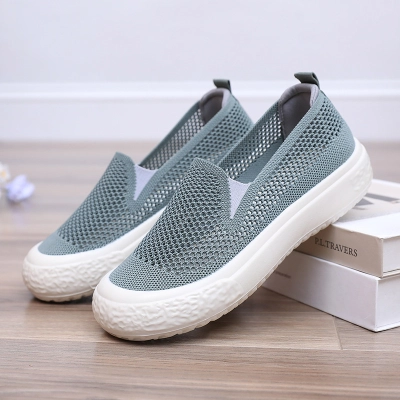 Mesh Breathable Slip‑On Platform Casual Shoes 02