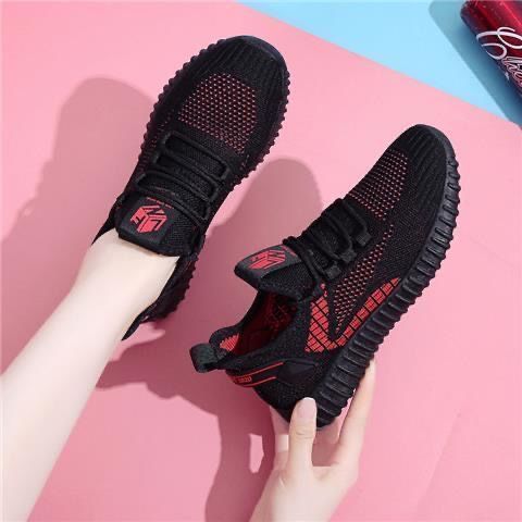 Mesh Breathable Lace‑Up Sports Sneakers