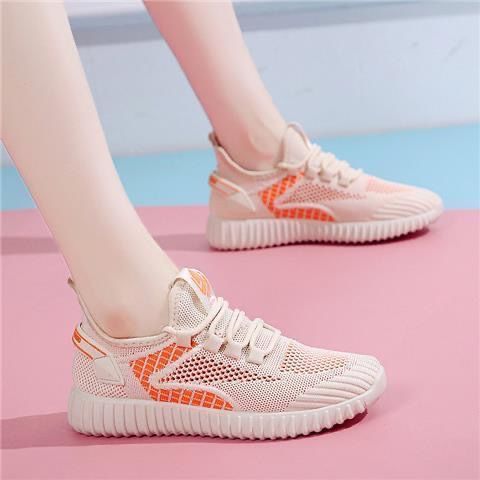 Mesh Breathable Lace‑Up Sports Sneakers