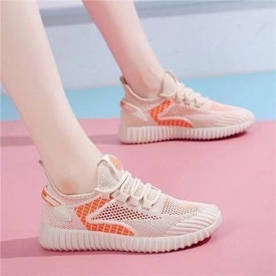 Mesh Breathable Lace‑Up Sports Sneakers 01
