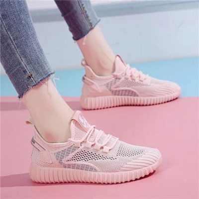 Mesh Breathable Lace‑Up Sports Sneakers 02