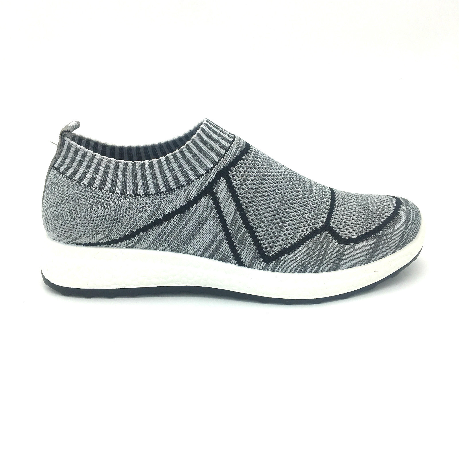 Flyknit Color‑Stitch Slip‑on Light Shoes