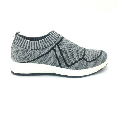 Flyknit Color‑Stitch Slip‑on Light Shoes 02