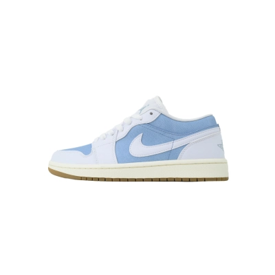 Wmns Air Jordan 1 Low SE 'Denim Worn Blue' HQ2004-400  01