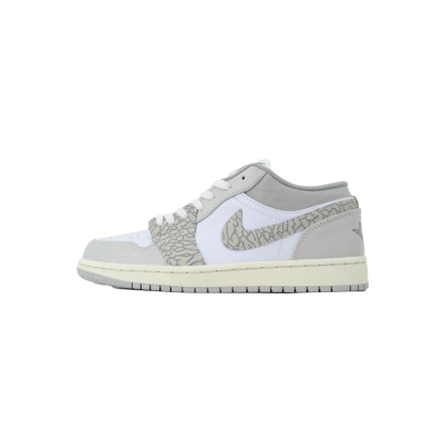Air Jordan 1 Low Premium 'Elephant Print' H4269-100  01