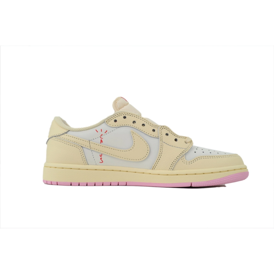 Travis Scott x Air Jordan 1 Retro Low OG 'Shy Pink' IQ7604-100 