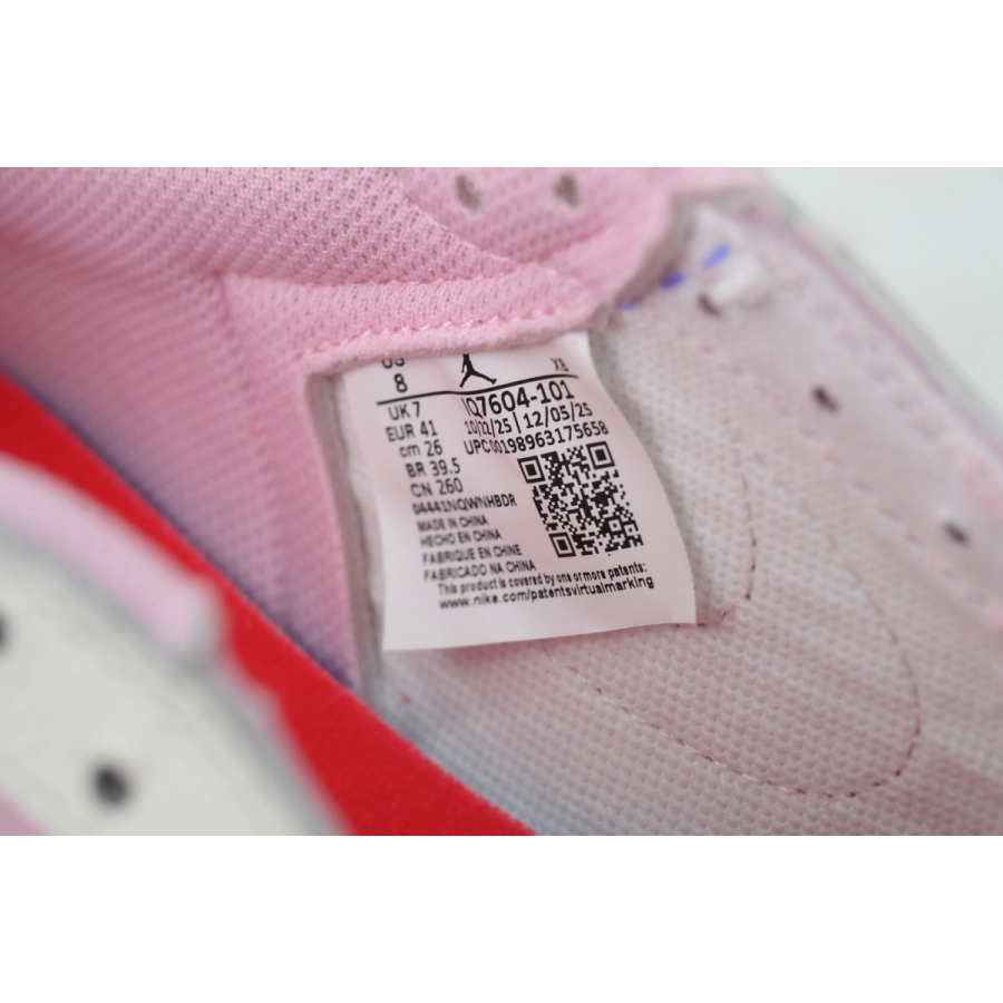 Travis Scott x Air Jordan 1 Low Red Low Hook Tropic Pink  IQ7604-101