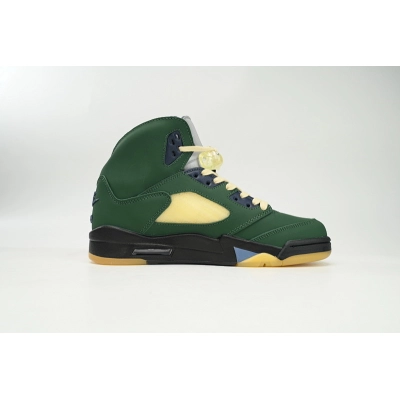 Air Jordan 5 Navy Green FZ5758-003  02