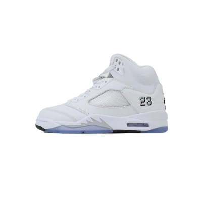 Air Jordan 5 Retro White Metallic 2026 HQ7978-103  01