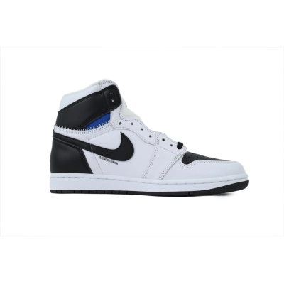 II7282-100 Union LA x Air Jordan 1 Retro Collaborative Black And White 02