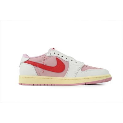 IQ7604-101 Travis Scott x Air Jordan 1 Low Red Tick 02