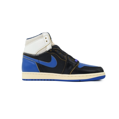 IO7847-001 Fragment Design x Union LA x Air Jordan 1 Retro High OG 'Sport Royal 02