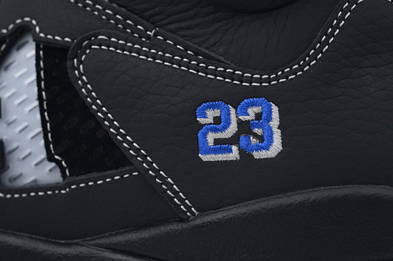  Awake NY x Air Jordan 5 Retro Black Racer Blue  DV4982-004