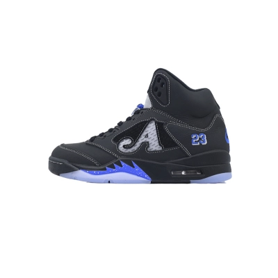  Awake NY x Air Jordan 5 Retro Black Racer Blue  DV4982-004 01