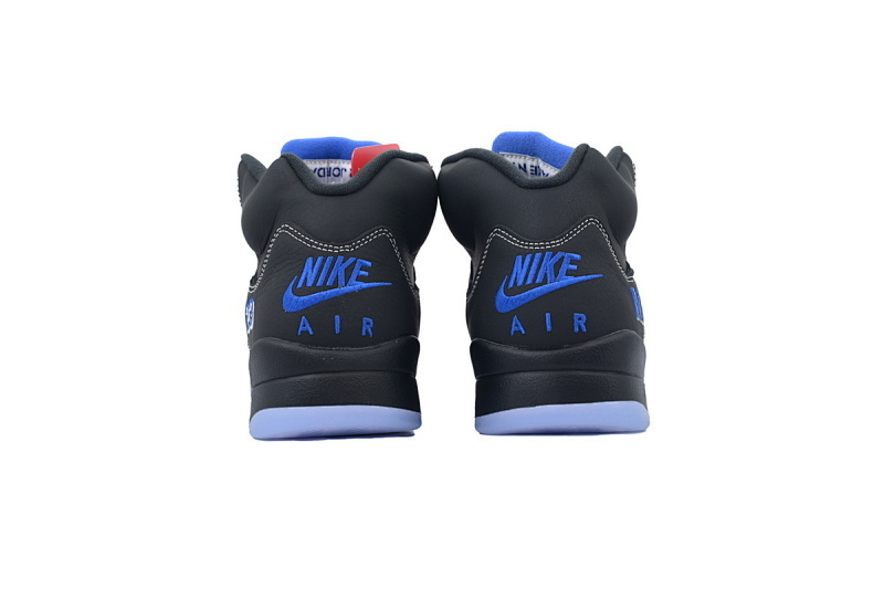  Awake NY x Air Jordan 5 Retro Black Racer Blue  DV4982-004