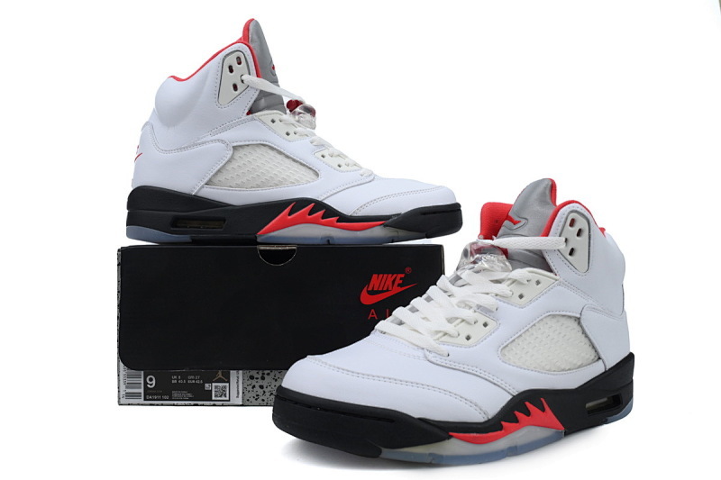 DA1911-102 Air Jordan 5 Retro Fire Red