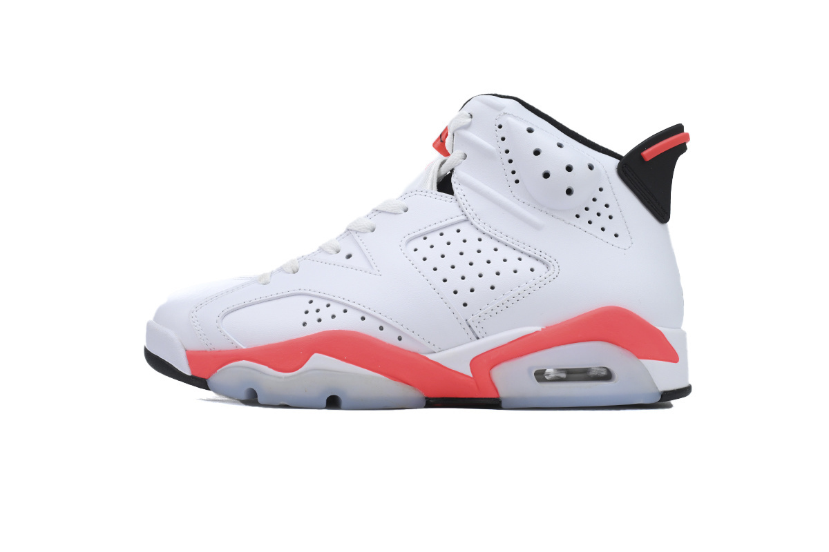 Air Jordan 6 Retro White Infrared 384664-123 