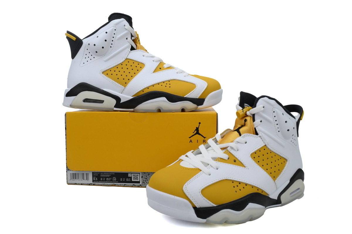 Air Jordan 6 Retro Yellow Ochre  CT8529-170 