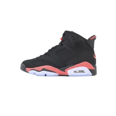 Air Jordan 6 Replica Reproduce Infrared Black And Red CT8529-001  01