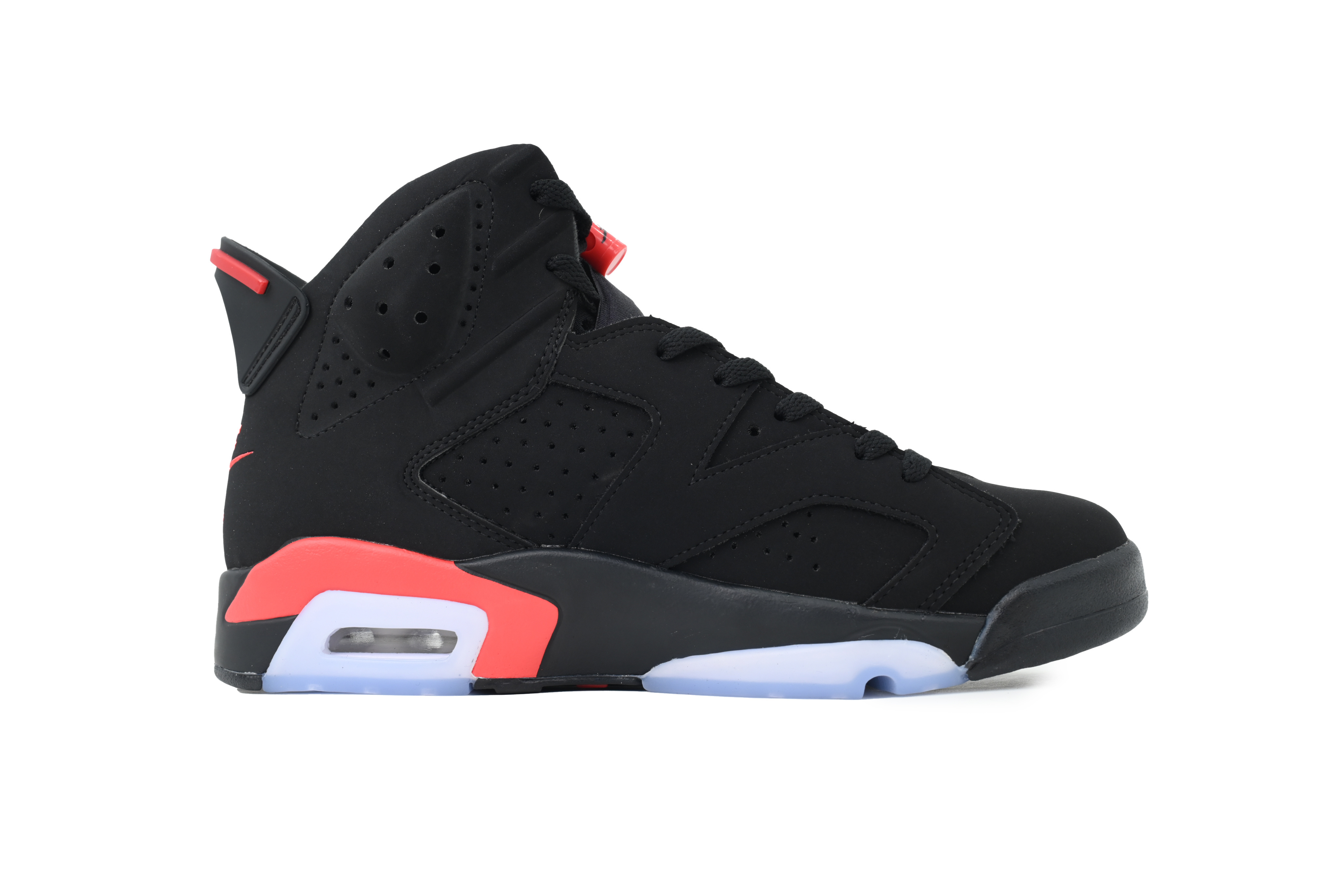 Air Jordan 6 Replica Reproduce Infrared Black And Red CT8529-001 