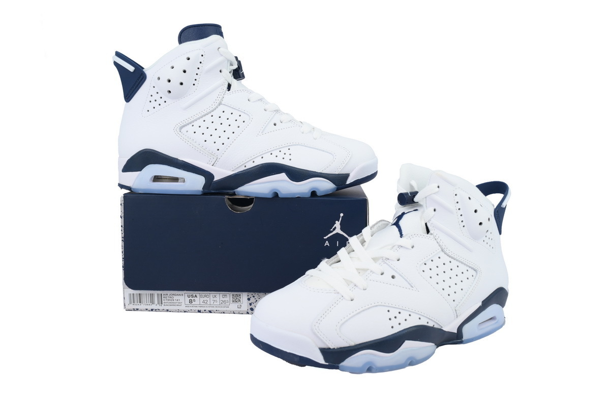 Air Jordan 6 Retro GS Midnight Navy 2022 CT8529-141 