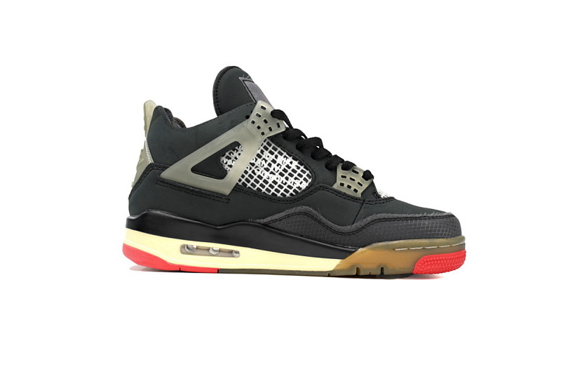 CV9388-001 OFF White x Air Jordan 4 Bred