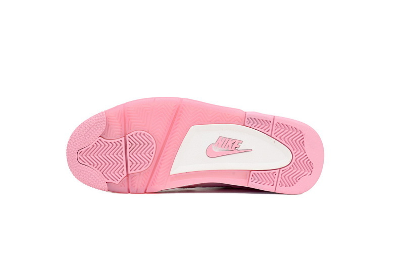 CV9388-105 OFF White x Air Jordan 4 Pink Co Branding