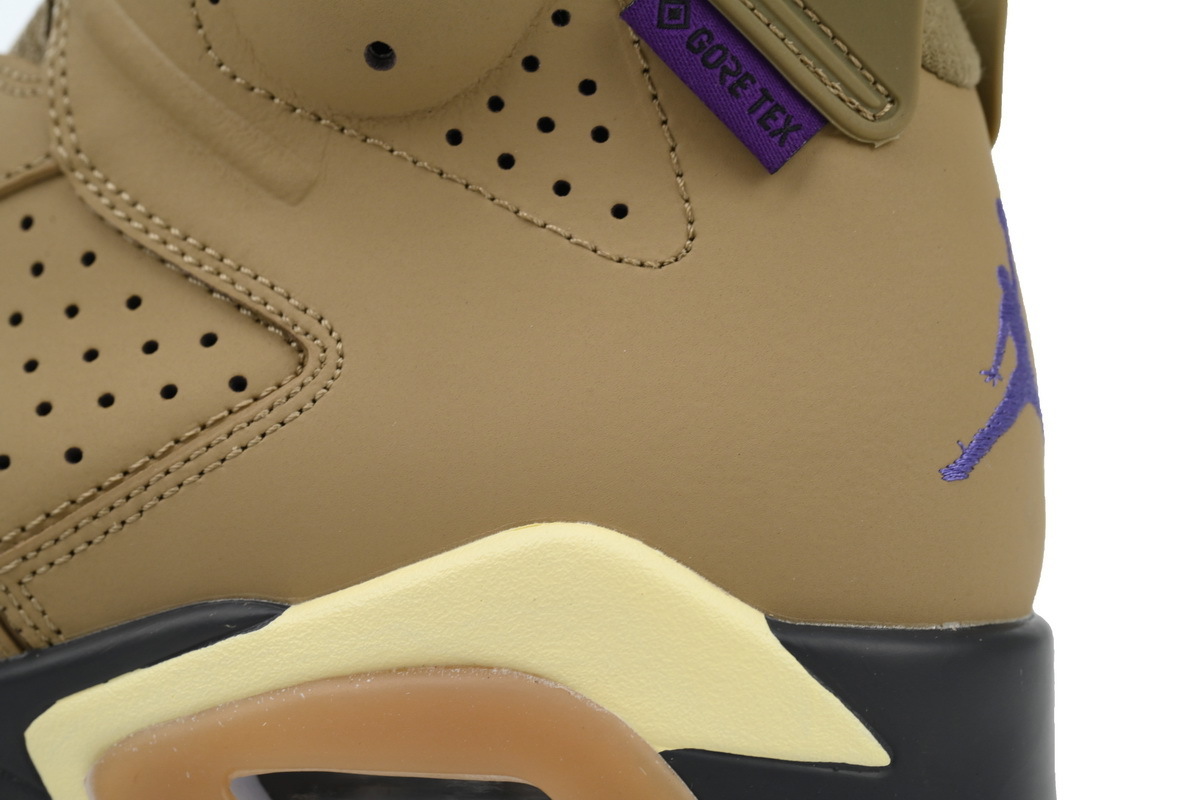 Air Jordan 6 Gore-Tex Brown Kelp FD1643-300 