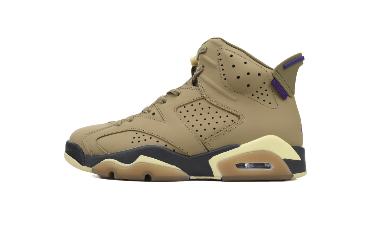 Air Jordan 6 Gore-Tex Brown Kelp FD1643-300 